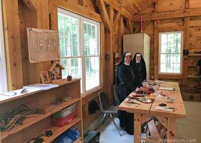 Leather craft sisters