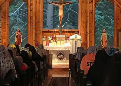 Morning Mass in Chapel