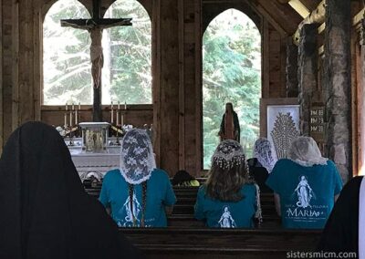 In the presence of God