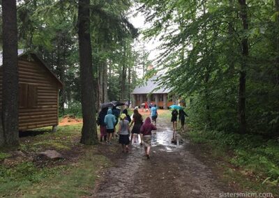 Rain doesn't stop camp!