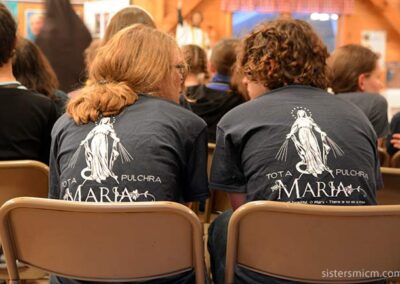 Campers at Talent night