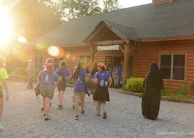 Last evening at camp