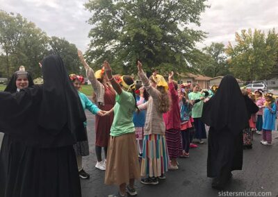 Learning some folk dances