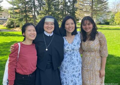 Sister Mary Anne with Friends from Singapore!