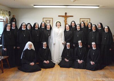 Sisters MICM on First Profession of Sister Mary Anne.