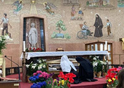Ladies Pilgrimage 2025 Viewing Mother Cabrini