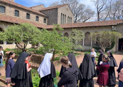 Ladies Pilgrimage 2025 Cloisters 12