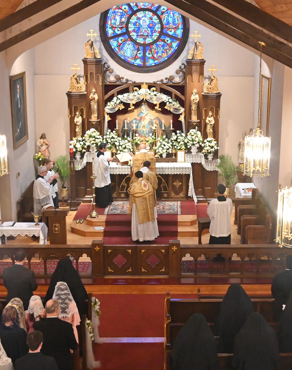 HolyMass Immaculate Heart of Mary Chapel, Harvard MA.