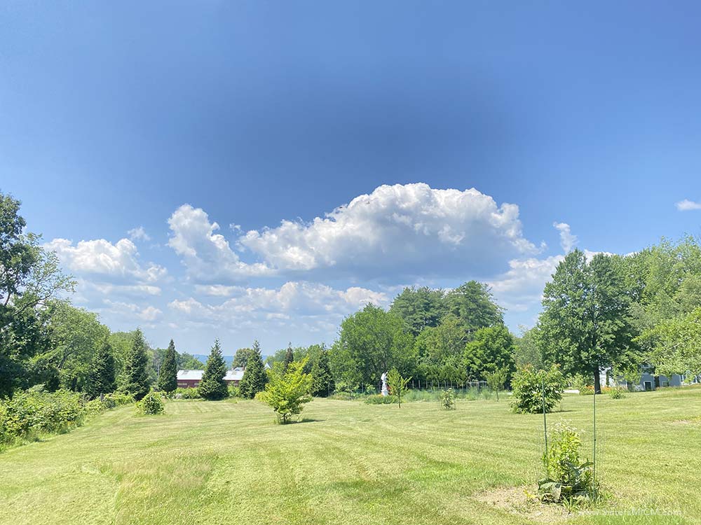 Beautiful Summer Skies Beautiful summer skies over Saint Benedict Center.