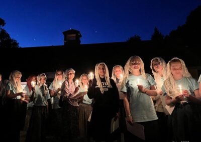 Morning Star Camp 2026 - ready for procession