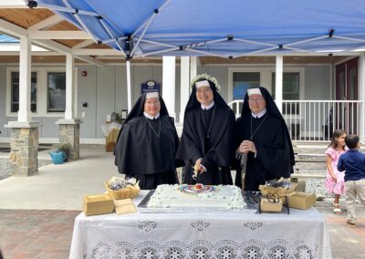 Final Profession, August 22, Cake in celebration