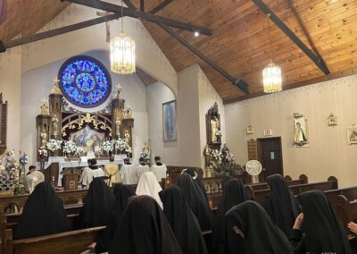Final Profession, August 22 vespers and benediction