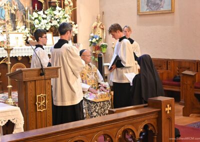 Final Profession, August 22, Profession Ceremony