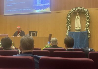 Cardinal Müller speaks at the Congress, Rome 2026