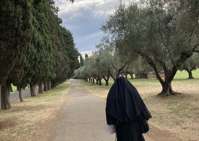 Sisters MICM walk in the footsteps of the Saints in Rome!