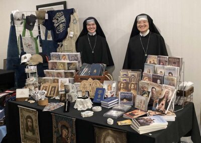 Sisters MICM table at the CIC - October 2026