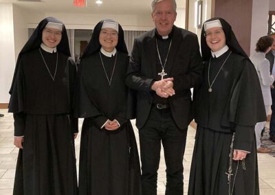 Sisters MICM with Bishop Robert Mutsaerts from the Netherlands at the CIC 2026