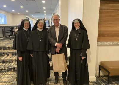 Sisters MICM with Michael Matt at the CIC 2026
