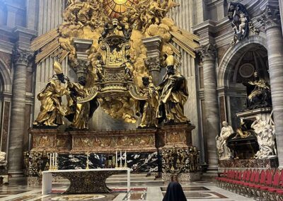 The Chair of Saint Peter in Rome